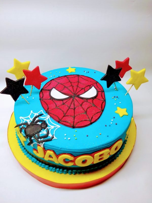 Pastel de Spiderman